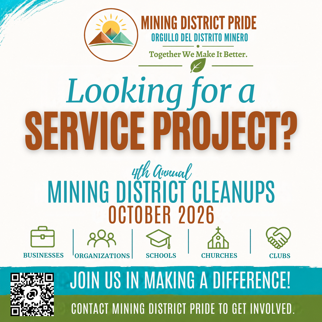 Looking for a Service Project? Help Us Clean Up the Mining District